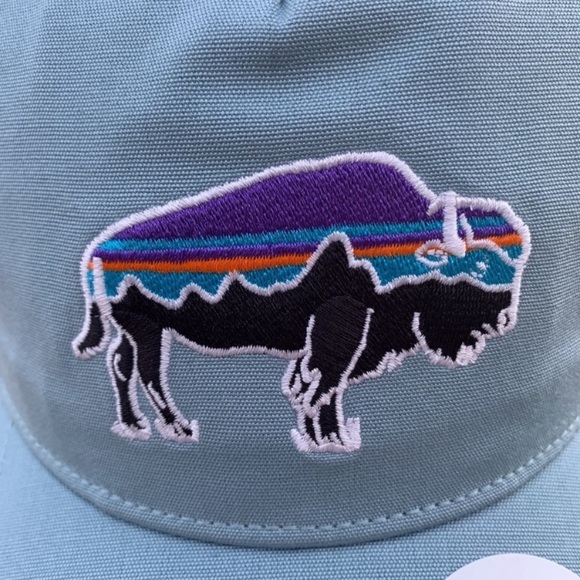 1 Left! NWT Patagonia Women's Bison Trucker Hat - Picture 4 of 4